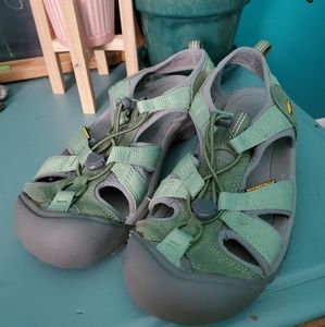 Keen sandals.